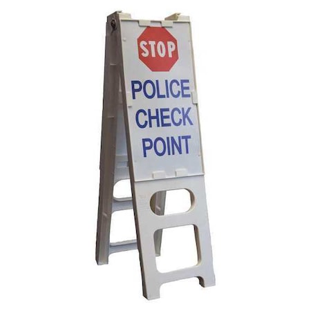 Cortina Safety Products STOP POLICE CHECKPOINT 2C FOR 97-02-015