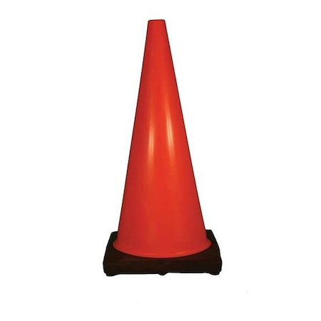 CORTINA SAFETY PRODUCTS CONE 28IN RED/ORANGE W/BLACK BASE 03-500-07