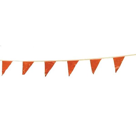 Cortina Safety Products PENNANT VINYL 100FT ORANGE 03-402