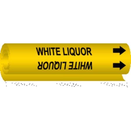 Brady Pipe Marker, White Liquor, 5791-O 5791-O