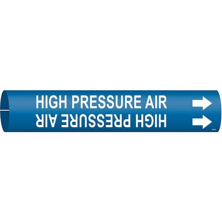Brady Pipe Marker, High Pressure Air, 4329-A 4329-A