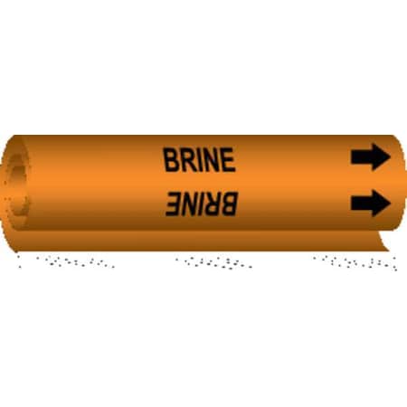 Brady Pipe Marker, Brine, 5802-II 5802-II