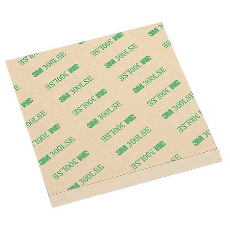 3M TransferTape, Clear, 12inLxW, Square, PK12 3M 9490LE