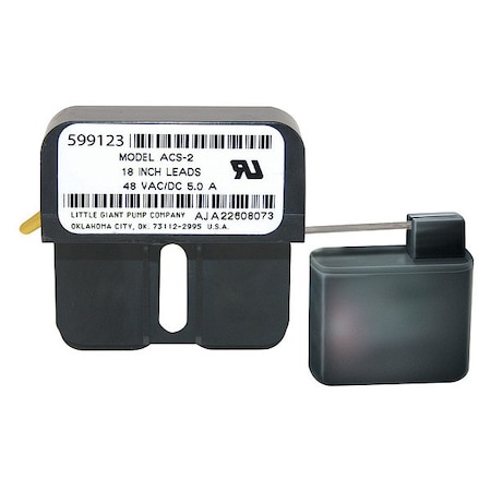 Little Giant Pump In-Pan Switch, for Condensate Pumps, ABS 599123