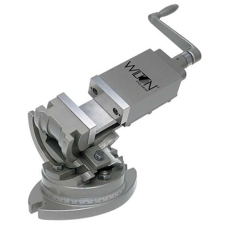 Wilton Tilt Machine Vise, 1-5/16 Deep, 3 in Open 11701