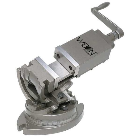 Wilton Tilt Machine Vise, 1-1/2 Deep, 4 in Open 11702