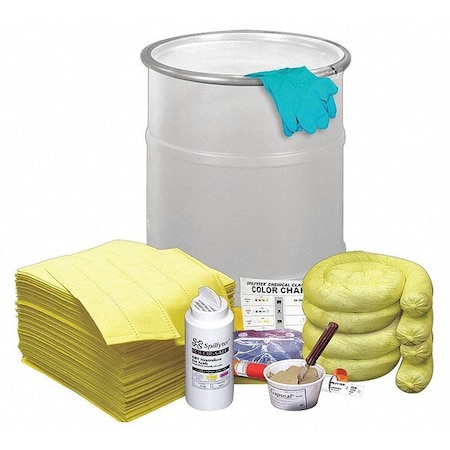 Large Acid/Base Combo Spill Kit Drum