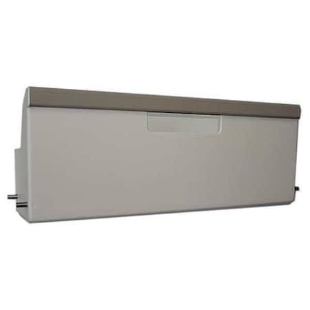 Metro Tilt-Bin, 3 1/2"x7 1/2"x16", Lt Taupe SXRTLTBIN