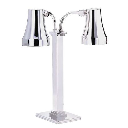 Spring Usa Double Heat Lamp, Satin Finish, SS 2792-5