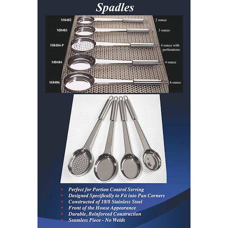 Spring Usa Solid Spadle, SS, 13 In M8484