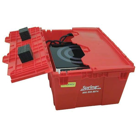 Spring Usa Storage Box for Induction Buffet Servers, 17" x 17" x 10" SBS-175