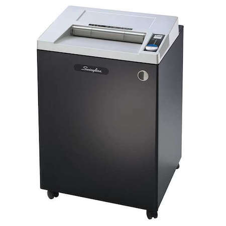 Swingline Gbc Paper Shredder, Cross-Cut, 55 gal., Blk/Slv 1758583BF