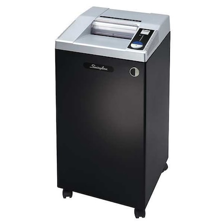 Swingline Gbc Paper Shredder, Micro-Cut, 30 gal., Blk/Slv 1753300BF