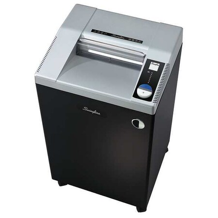 Swingline Gbc Paper Shredder, Strip-Cut, 36 gal., Blk/Slv 1753280B