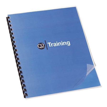 Gbc Presentation Cvr, Clr, 11-1/4x8-3/4, PK100 2000036P