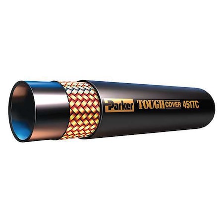 Parker Hydraulic Hose, 3/8 In, 50 Ft 451TC-6-BX