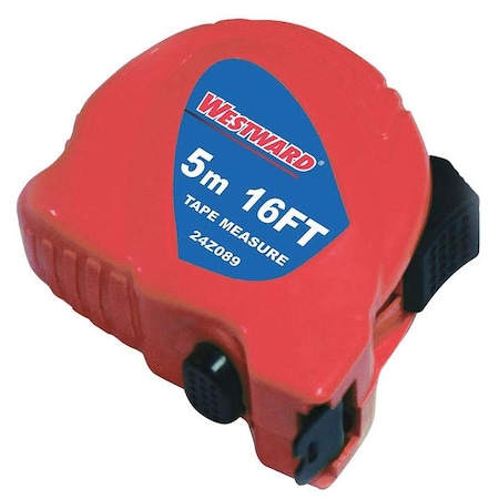 Westward 16 ft Tape Measures, 3/4 in Blade 24Z089