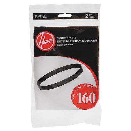 Hoover Upright Vacuum Belt, PK2 40201160
