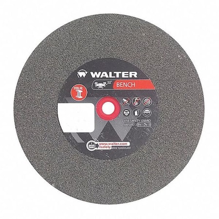 Walter Surface Technologies Grinding Wheel, T1 8"x1"x1" 60g Fine 12E547