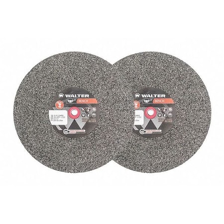 Walter Surface Technologies Grinding Wheel, T1 10"x1"x1" 24g Coarse 12E643