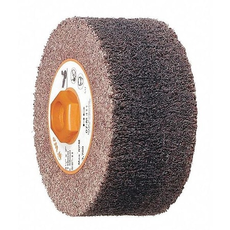 Walter Surface Technologies Deburring Drum, 4-1/2"x2", Coarse 07M411