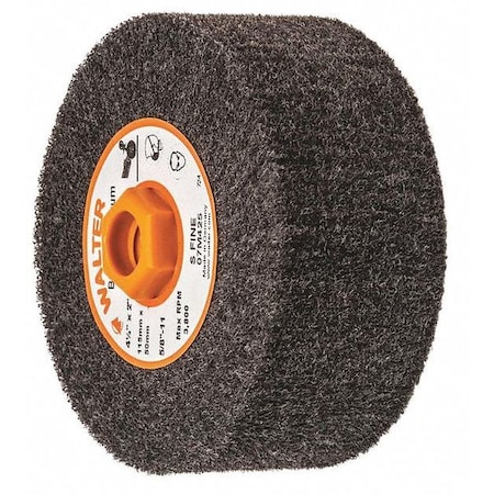 Walter Surface Technologies Finishing Drum, 4-1/2"x2", SuperFine 07M425