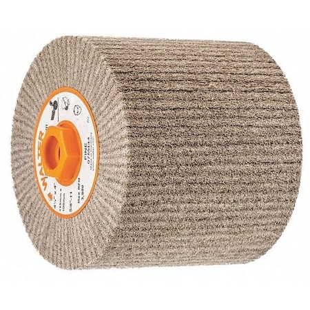 Walter Surface Technologies Finishing Drum, 4-1/2"x4", Fine 07M444