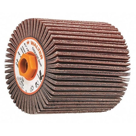 Walter Surface Technologies Finishing Flap Drum, 4.5"x4" 120GR 07J452