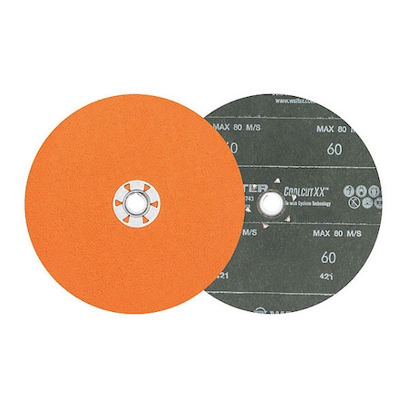 Walter Surface Technologies Sand Disc, Spin-on, 7"x5/8-11" 60gr 15X726