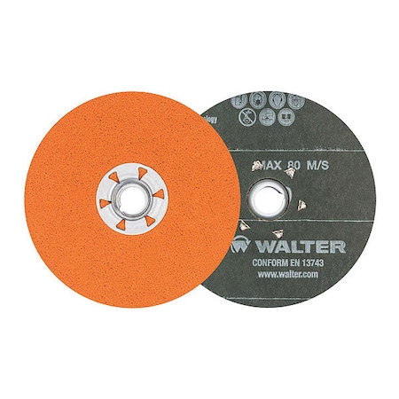 Walter Surface Technologies Sand Disc Spin-on, 4.5"x5/8-11" 60gr 15X476