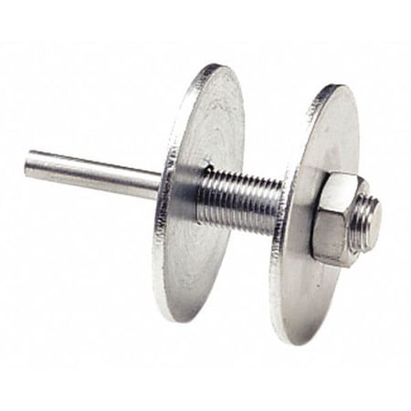 Walter Surface Technologies Grinder Mandrel, 6" Fx Wheel, 1/4" Shaft 07X006