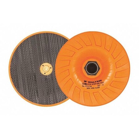 Walter Quick-Step, Mg Back Padia, 5" dia, 5/8"-11" 07Q154