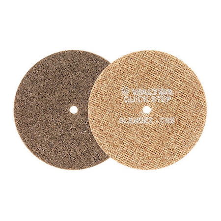 Walter Surface Technologies Conditioning, Disc, 6", Coarse, 6" Dia, Center Hole, Aluminum Oxide/Silicon Carbide 07R602