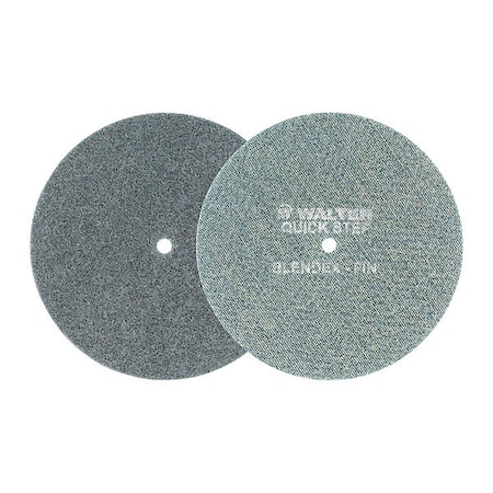 Walter Surface Technologies Condiaitioning, Disc, 7", Fine, 7" Dia, Center Hole, Aluminum Oxide/Silicon Carbide 07R704