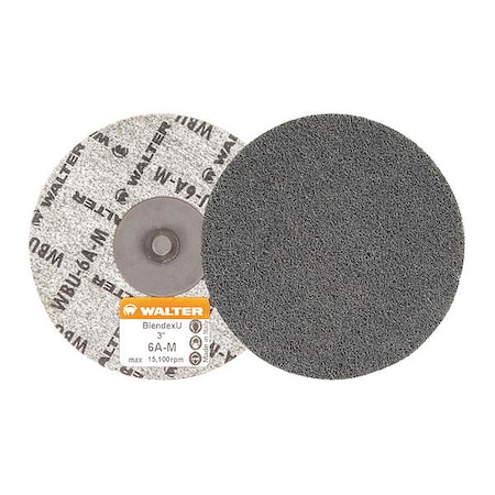 Walter Surface Technologies Twist Finishing Disc, 3", 6AM 04U323