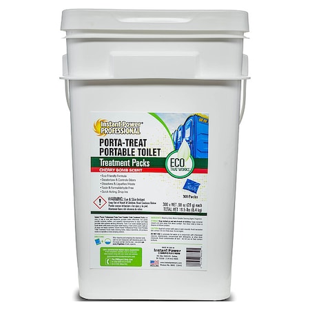Instant Power Professional Porta Treat, 300, 1 Pail 8865