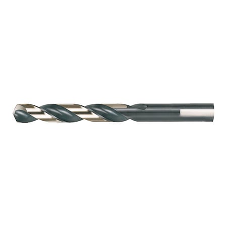 Cle-Line 1/8 135 Degree HSS Heavy-Duty Jobber Length Drill Cle-Line Import 1607 Black & Gold RHS/RHC C69343