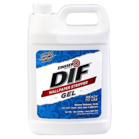 Zinsser Wallpaper Stripper, Gel, Jug, 1 gal 2431