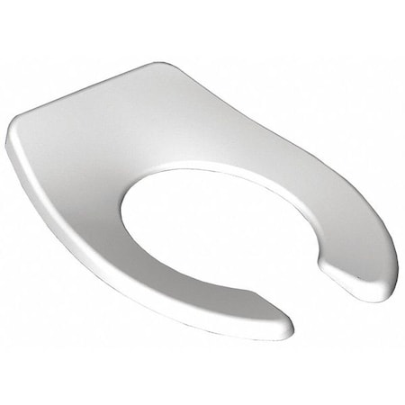 Jones Stephens Cmmrcl Juvenile Toilet Bowl Seat, Wht, Rnd Without Cover, Polypropylene Plastic, Round, White C100BBSSCAM0