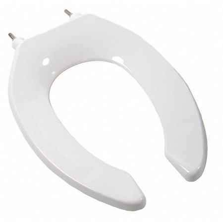 Jones Stephens Toilet Seat Without Cover, Check Hinge, Elongated, White C106C00
