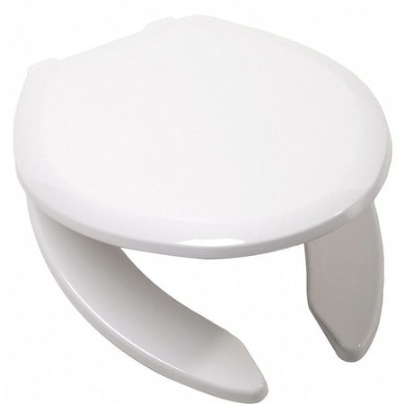 Jones Stephens EZ Close Premium Plstc Seat, Wht, Elngtd With Cover, Polypropylene Plastic, Elongated, White C2200OS00