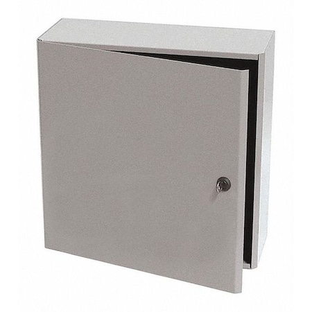 Functional Devices-Rib Electrical Enclosures, 18 in H, 7 in D, 18 in W, NEMA 1, Metal MH4403L