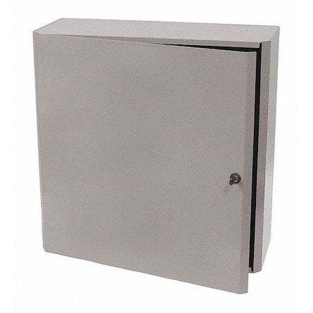 Functional Devices-Rib Electrical Enclosures, 25 in H, 9-1/2 in D, 25 in W, NEMA 1, Steel MH5503L
