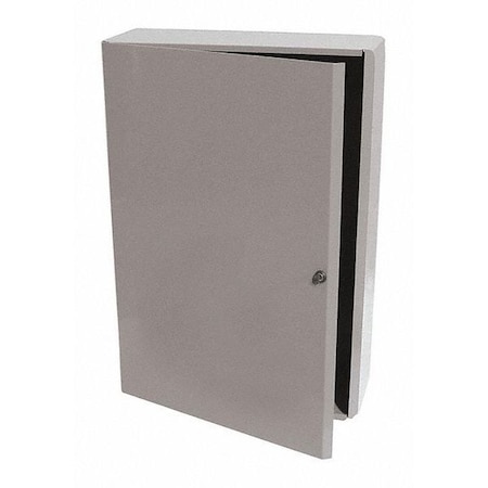 Functional Devices-Rib Electrical Enclosures, 36 in H, 9-1/2 in D, 25 in W, NEMA 1, Steel MH5803L