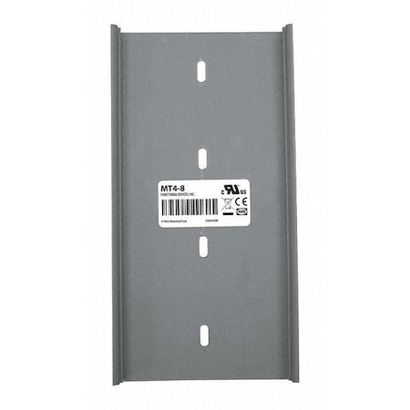 Functional Devices-Rib Mounting Snap Track, 4.00" W x 8" L MT4-8