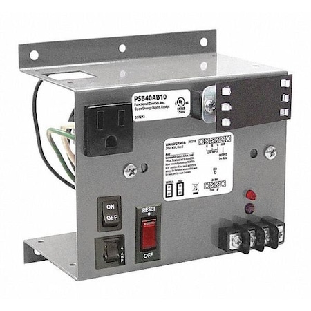 Functional Devices-Rib Power Supply, 120 to 24V AC, 10 A PSB40AB10