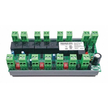 Functional Devices-Rib Track Mount, AHU Fan Safety Alarm Circuit RIBMNLB-6NO