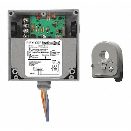 Functional Devices-Rib Enclosed Relay/Rmte Solid Core, Fixed, 10A RIBXLCRF