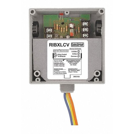 Functional Devices-Rib Enclosed Relay/Current Transducr, 10A RIBXLCV