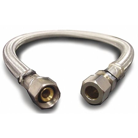 Kissler Faucet Connector, Stainless Steel, 12" 88-2005